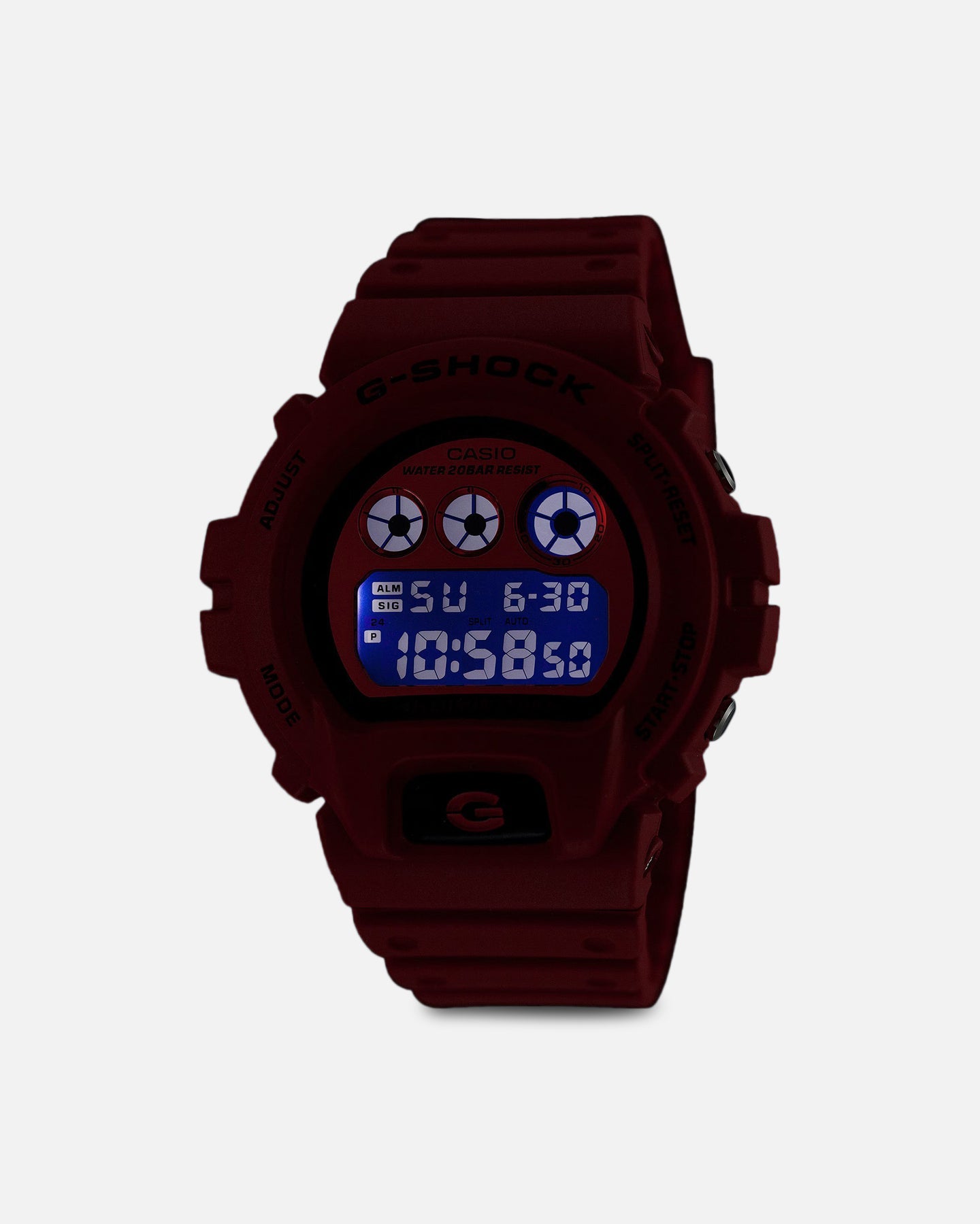 G Shock DW6900RRB-4D Watch Red/Red