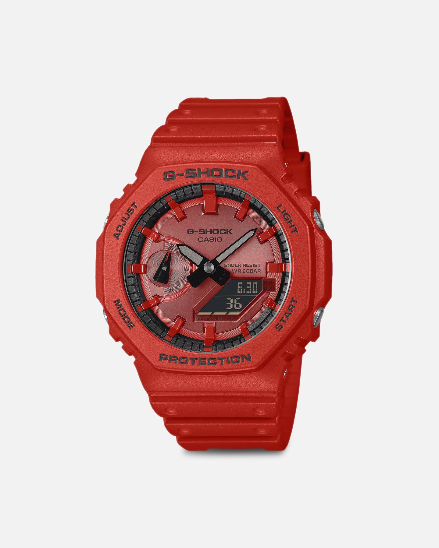 G Shock GA2100RRB-4A Watch Red/Red