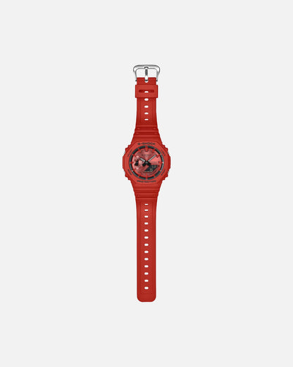 G Shock GA2100RRB-4A Watch Red/Red