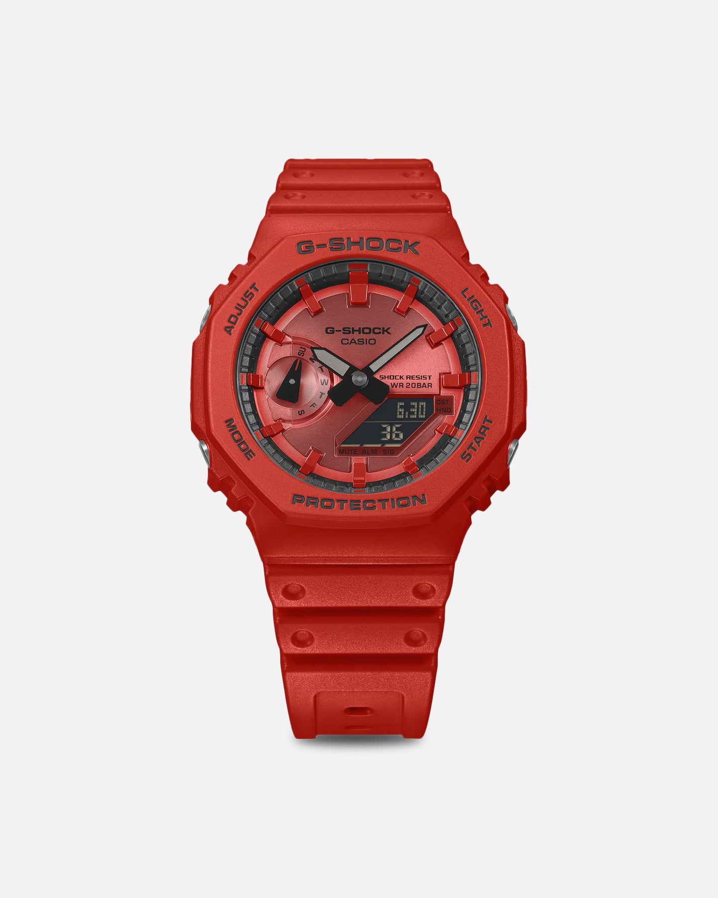 G Shock GA2100RRB-4A Watch Red/Red