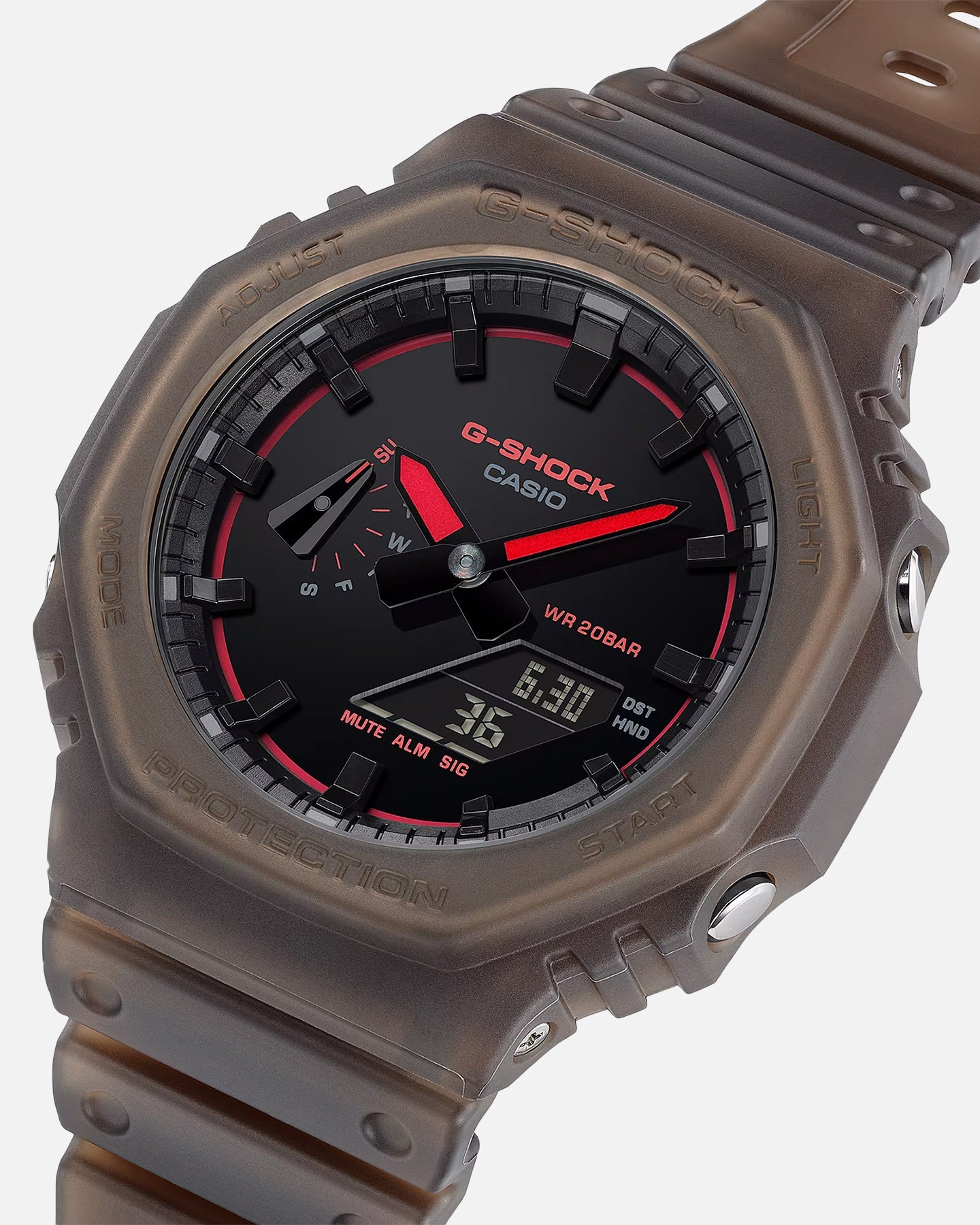 G Shock GA2100K-5A Watch Brown/Black