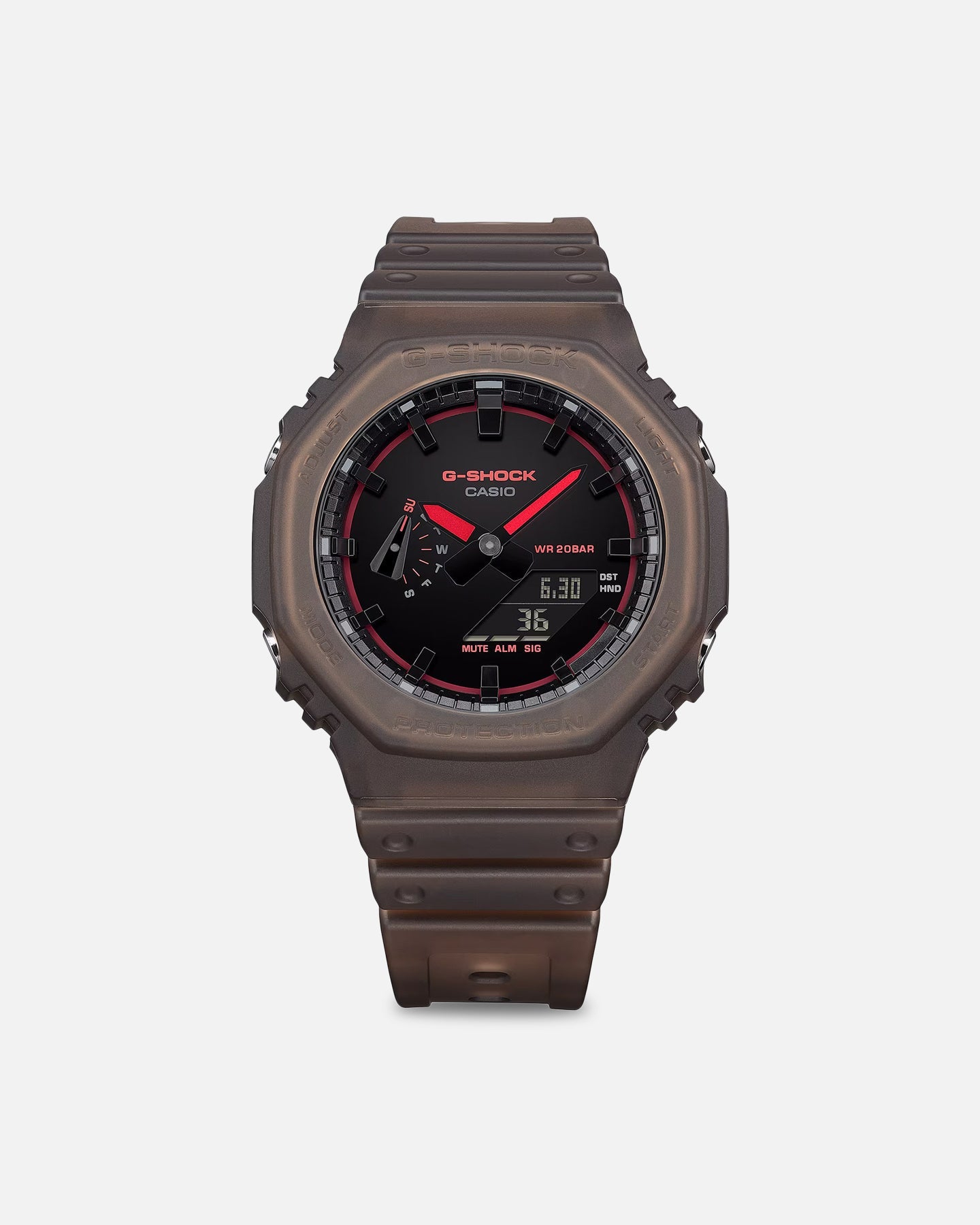 G Shock GA2100K-5A Watch Brown/Black