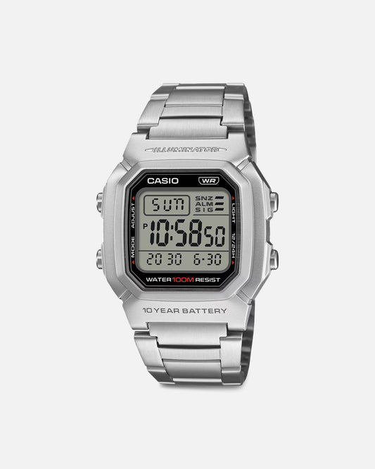 Casio W800HD-1A Watch Silver/Silver