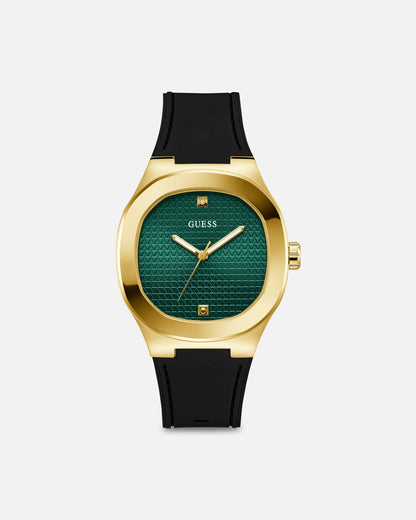 Guess Mainline Headline Watch Gold