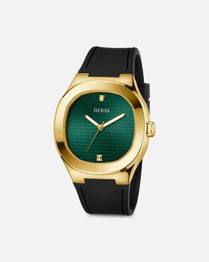 Guess Mainline Headline Watch Gold