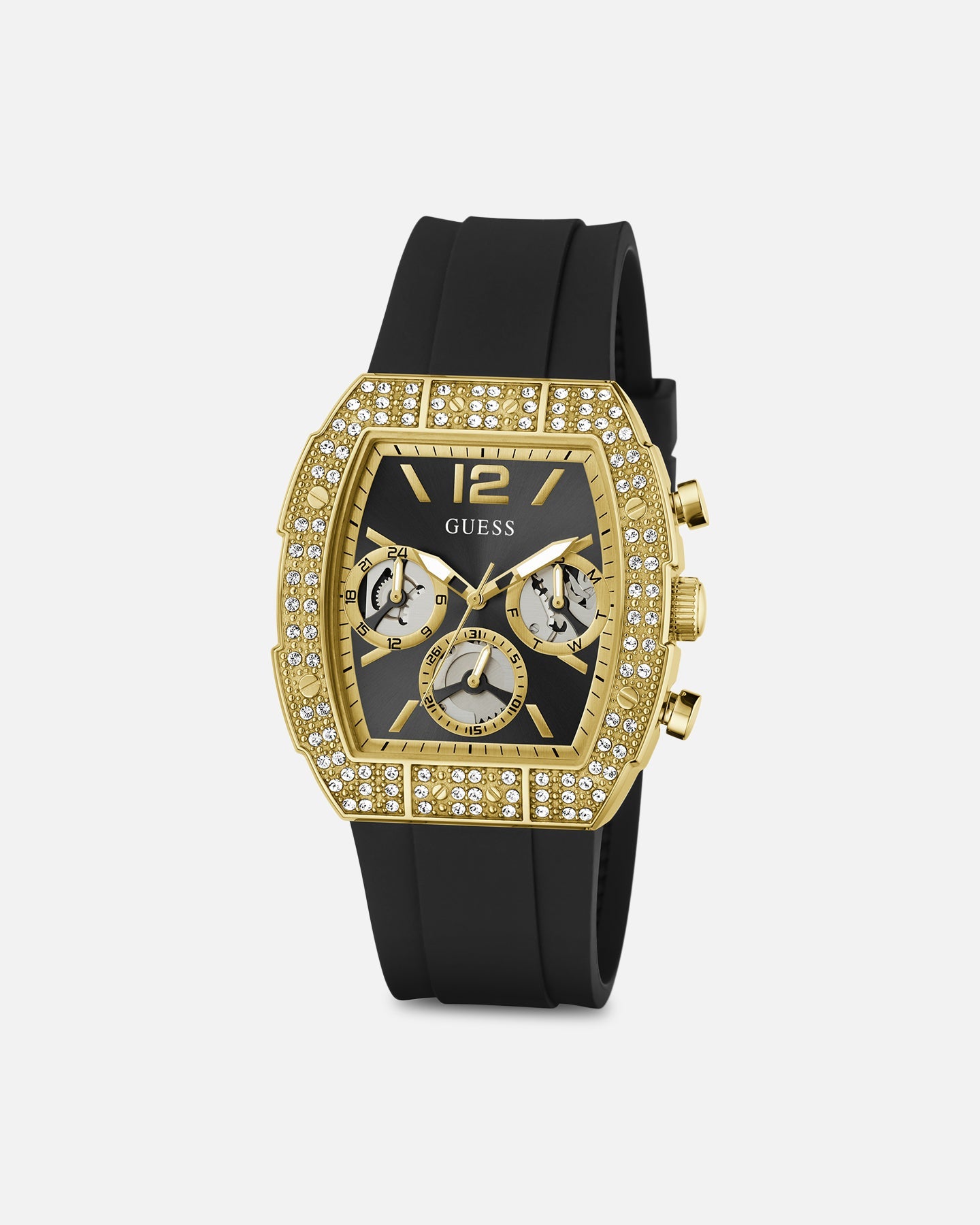 Guess Mainline Phoenix Watch Black/Gold