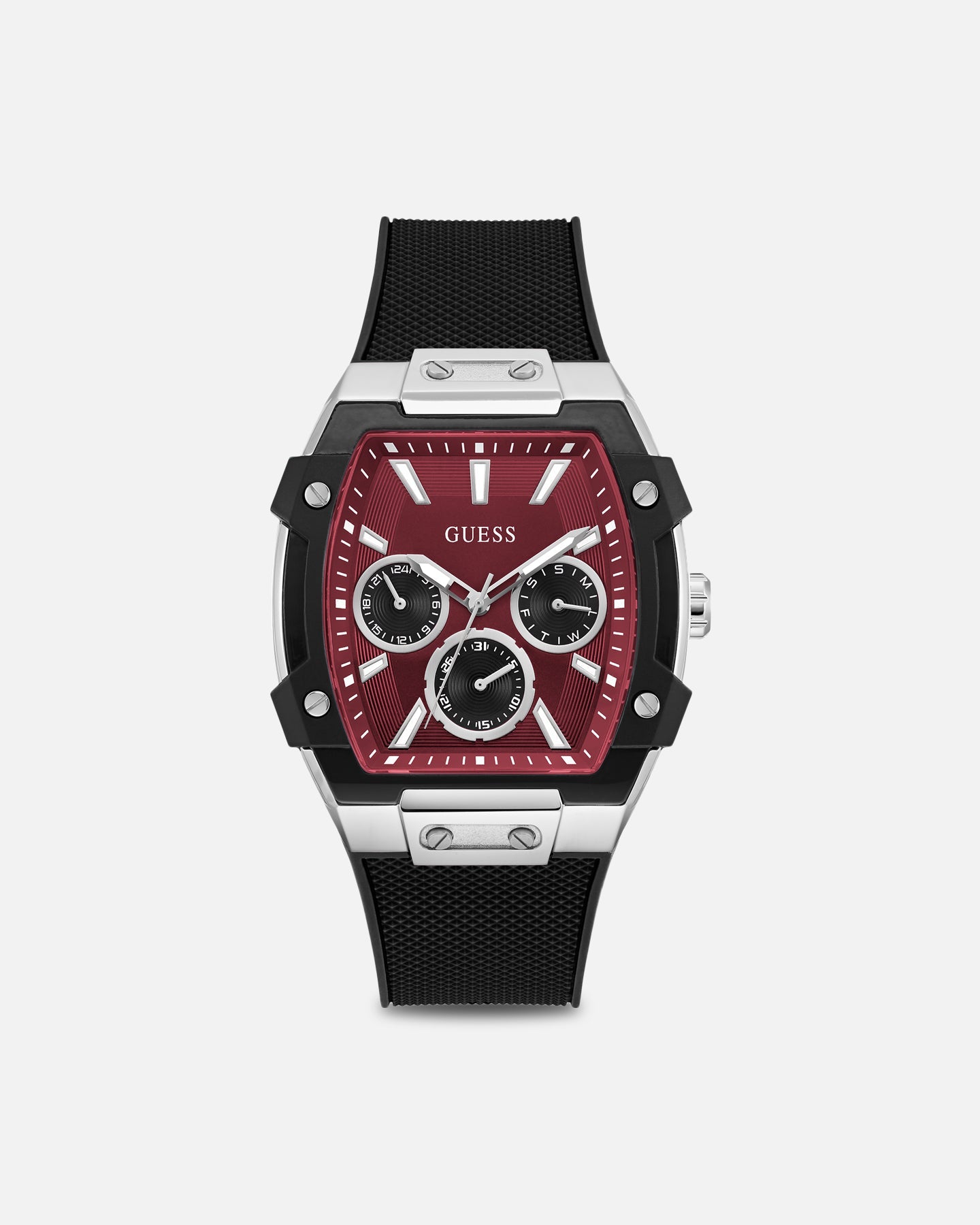 Guess Mainline Phoenix Watch Silver/Black