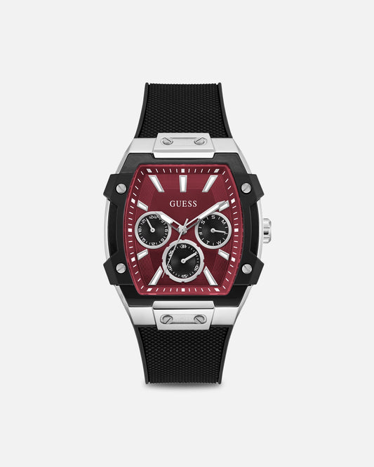 Guess Mainline Phoenix Watch Silver/Black