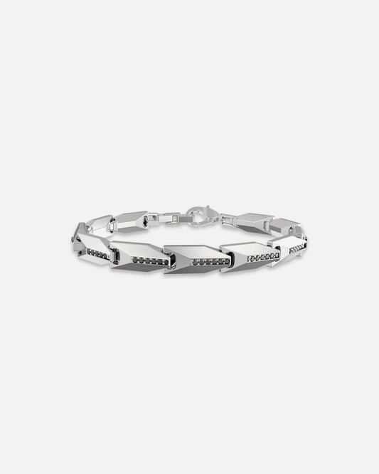 Guess Mainline True Spirit Silver Crystal Bracelet Silver