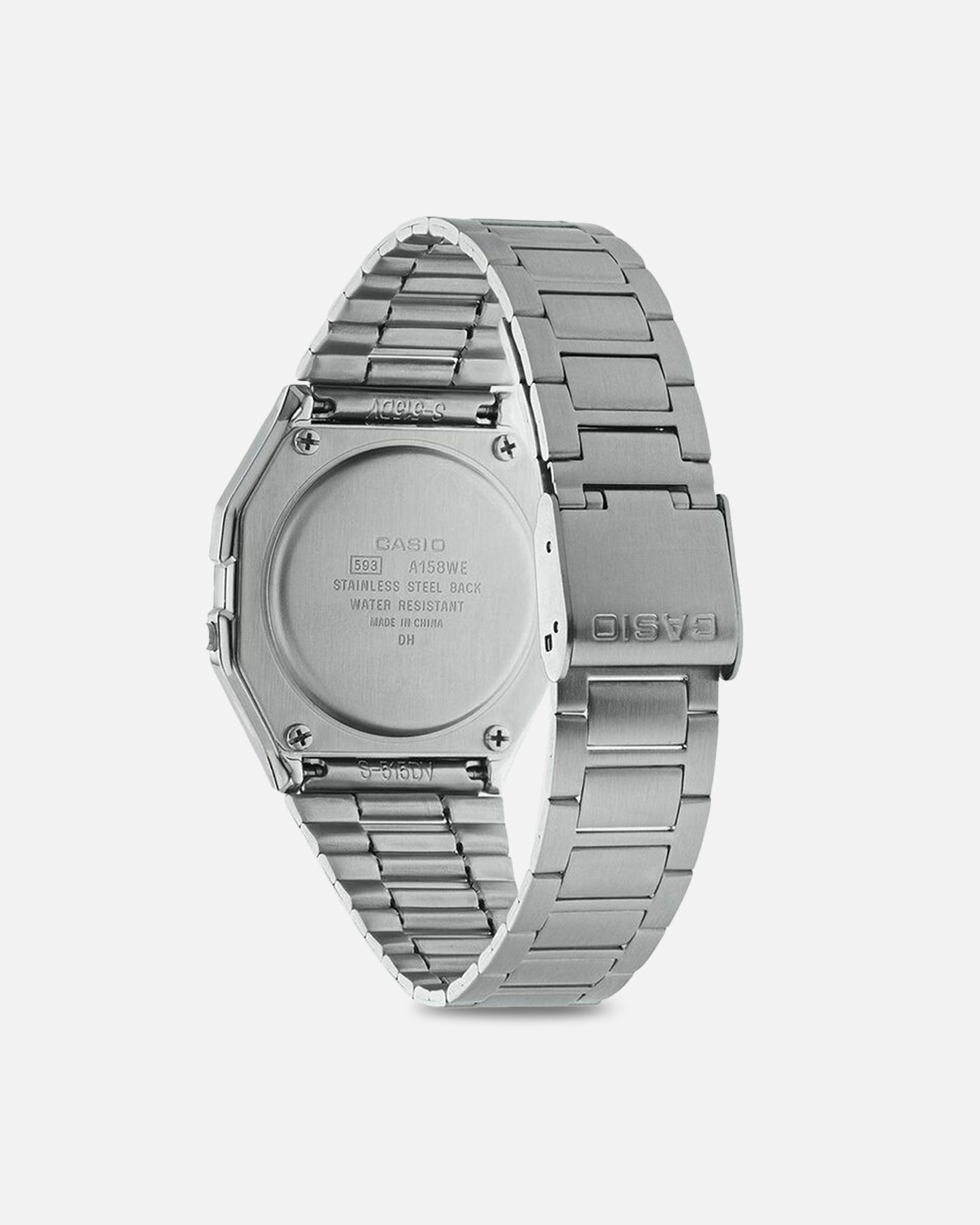 Casio A158WEA-1D64 Watch Silver/Black
