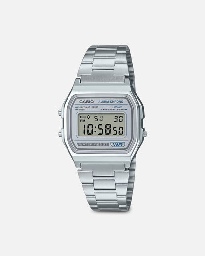 Casio A158WEA-7D Watch Silver/Silver