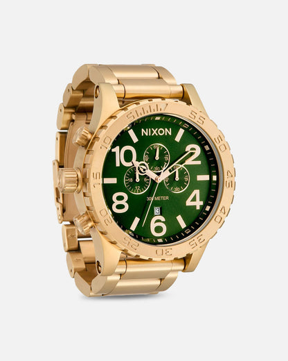 Nixon 51-30 Chrono Gold/Green