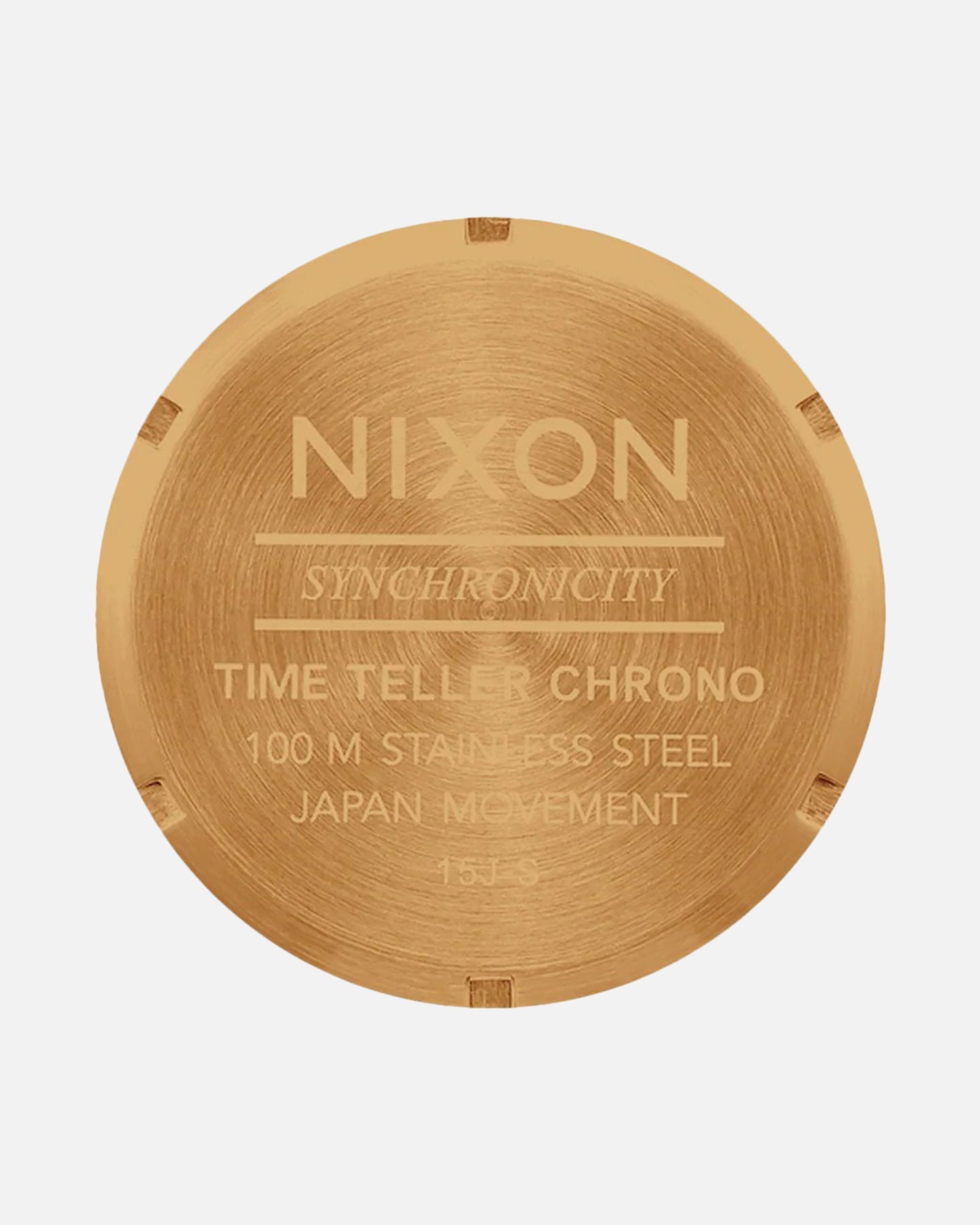 Nixon Time Teller Chrono Watch Gold/Green