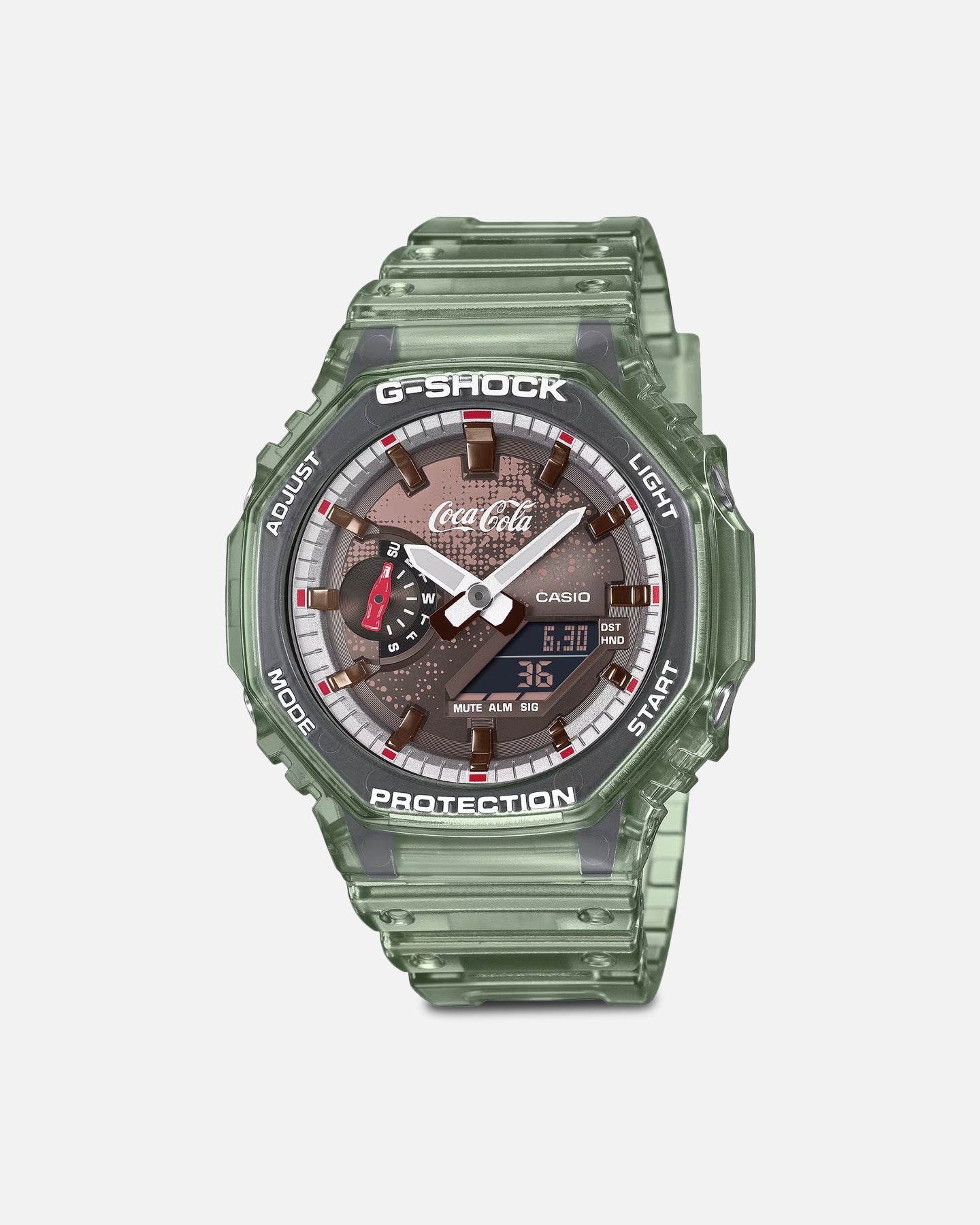 G Shock X Coca-Cola® GA2100CC-3A Watch Green