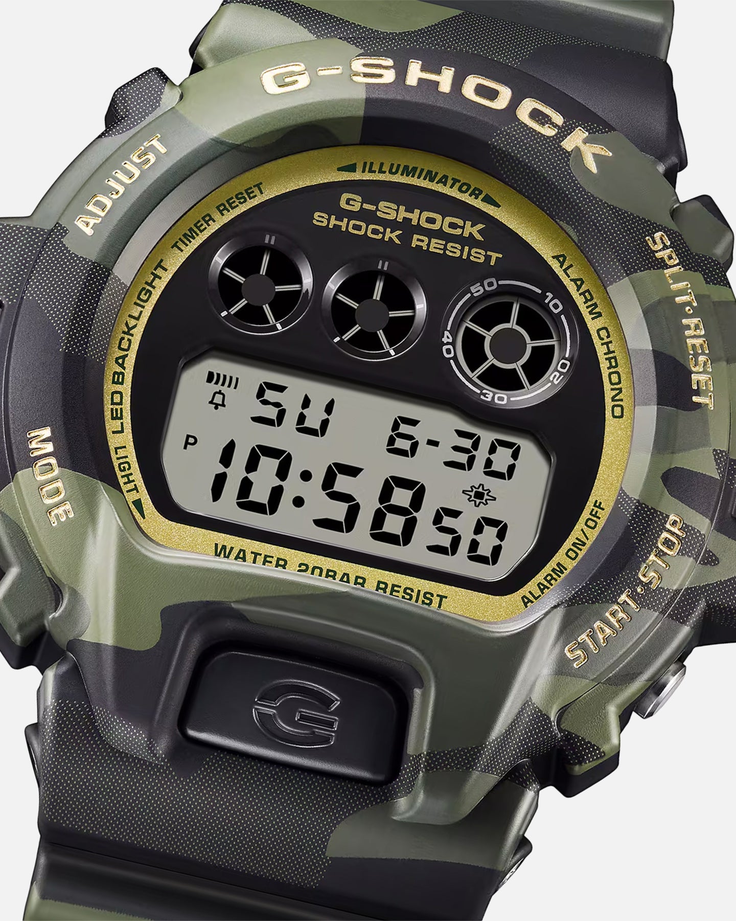 G Shock DW-6900CMG-3DR Watch Camo