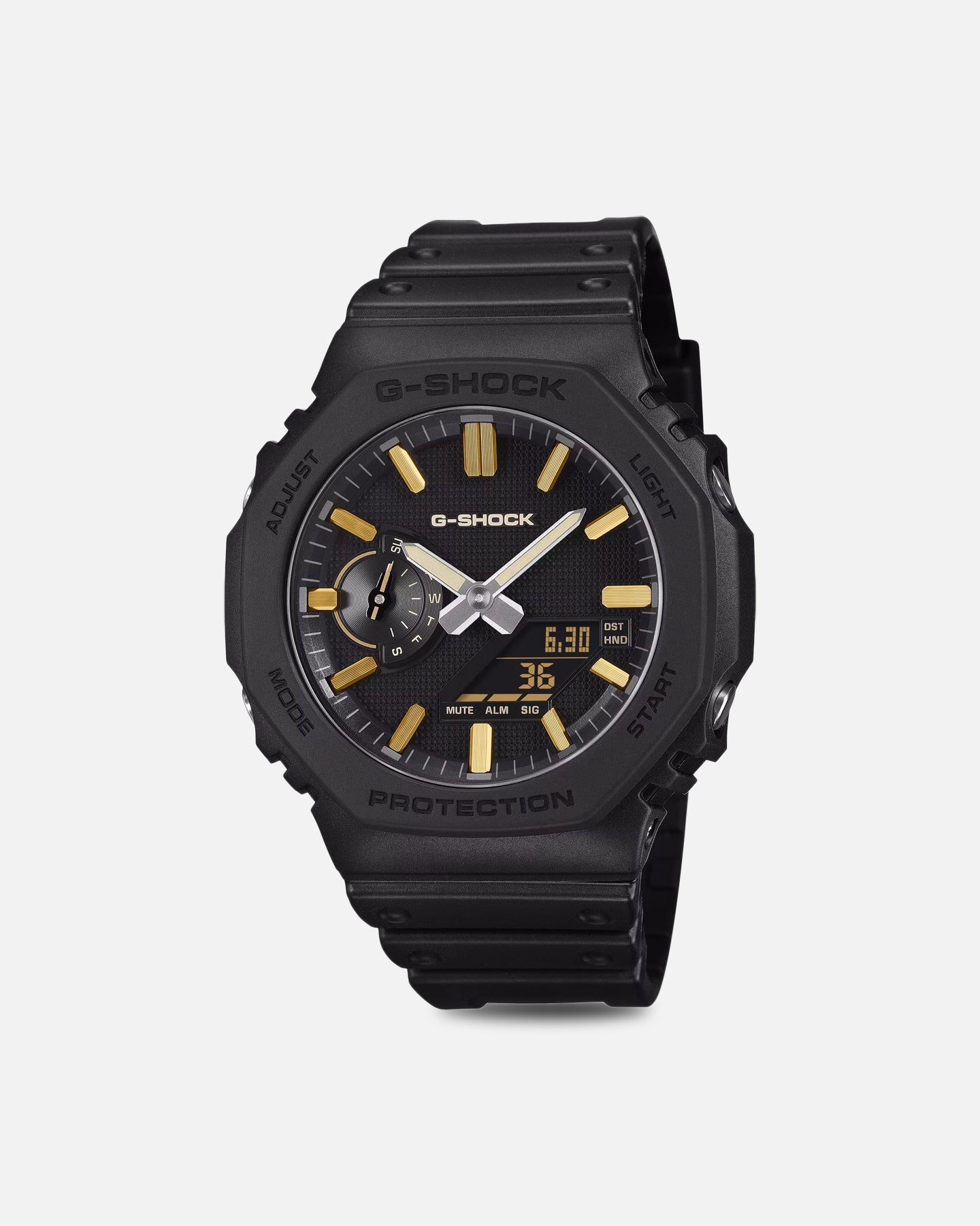 G Shock GA-2100LXB-1A9DR Watch Black/Gold
