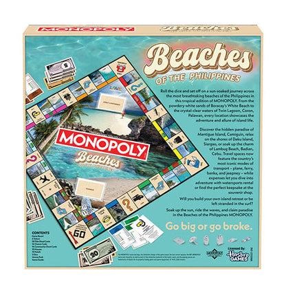 Winning Moves Beaches of the Philippines Monopoly