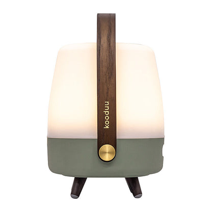 Kooduu Lite-up Play Mini Lamp/Bluetooth Speaker in Petroleum