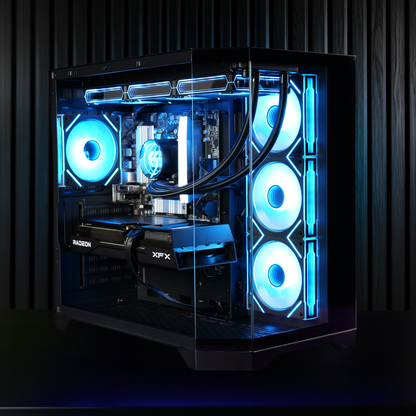Evolve Gaming | ICE STORM | Ryzen 5 7500F | RX 9070 16GB | Premium Desktop Gaming PC
