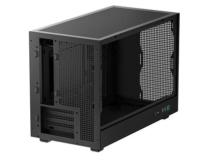 Deepcool CH260 Tempered Glass Micro-ATX Case - Black