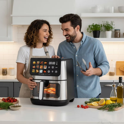 Kitchen Couture Big Screen Clearview Air Fryer 8.5L