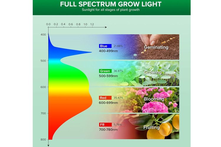 Sansi E27 PAR25 15W LED Grow Light Bulb
