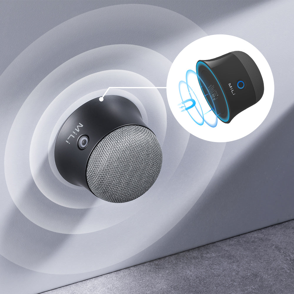 MiLi MagSafe Soundmate 3W Wireless Portable Magnetic Speaker (Black)