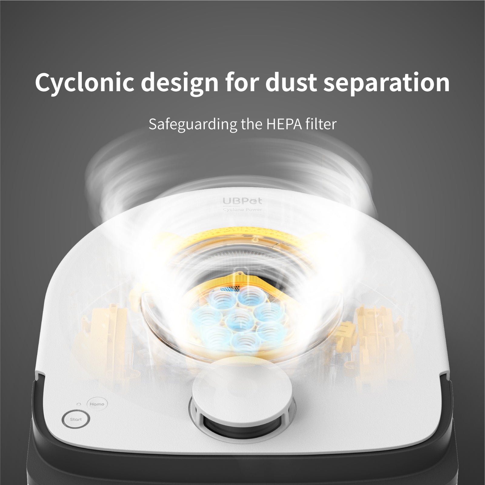Pettecc UB Pet V10 Cyclone Vacuum Robot