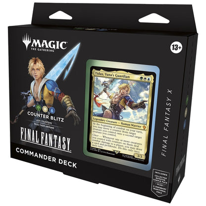 Wizards Of The Coast Magic the Gathering Final Fantasy Commander Decks 4 Decks Per Display