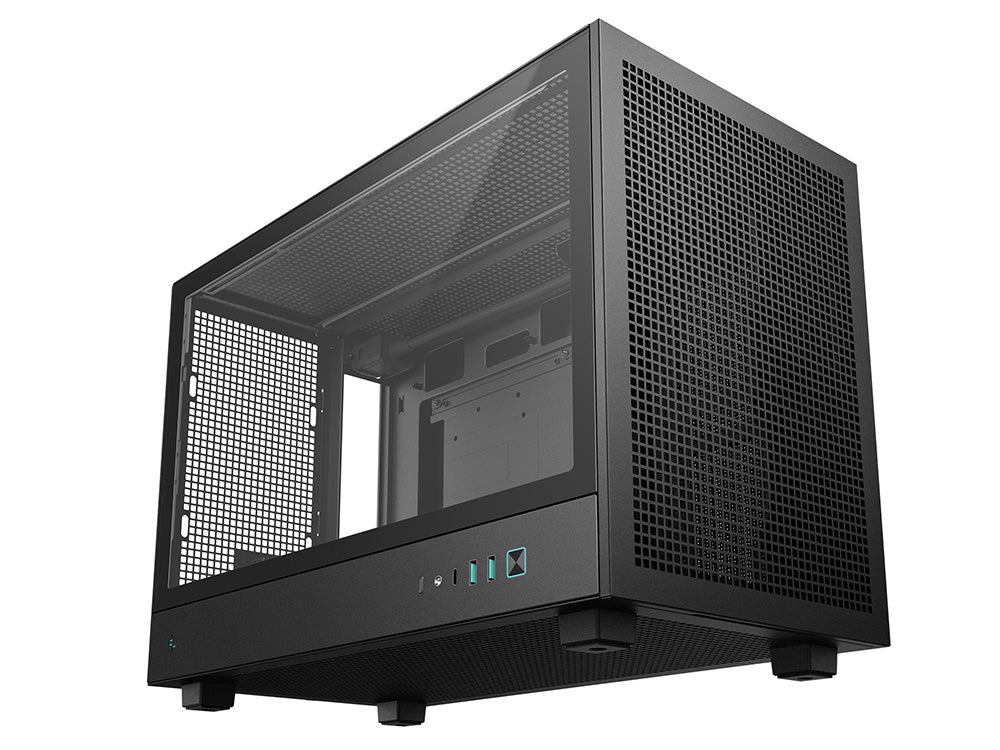 Deepcool CH260 Tempered Glass Micro-ATX Case - Black