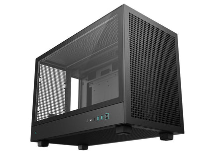 Deepcool CH260 Tempered Glass Micro-ATX Case - Black