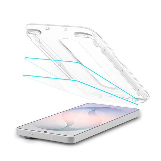 SPIGEN EZ Fit Pro Anti Reflection 2PCS Glass Screen Protector for Galaxy S26 (Clear)
