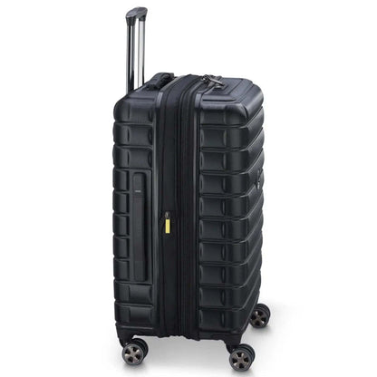 Delsey Shadow 5.0 - 66 cm Expandable 4 Wheel Suitcase - Black