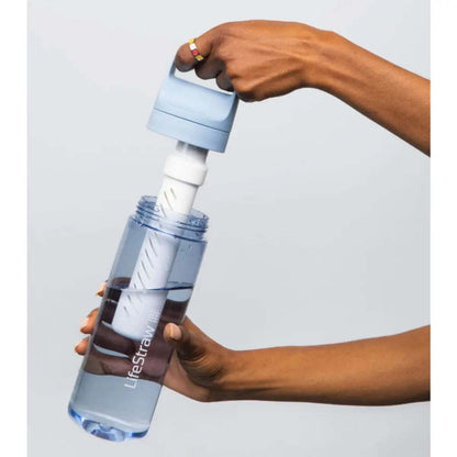 LifeStraw Go 2.0 650ml Water Filter Bottle in Icelandic Blue