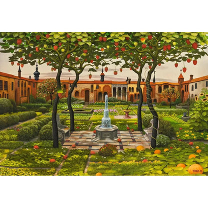 Castorland 1500-Pieces Patio Art Collection Puzzle