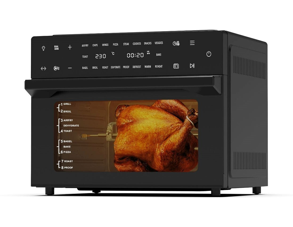 Healthy Choice 30L Digital Multi-Function Air Fryer Oven 1800W