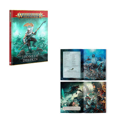 Games Workshop Warhammer Age of Sigmar Battletome Idoneth Deepkin