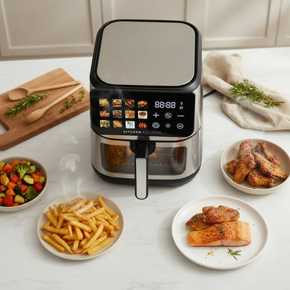 Kitchen Couture Big Screen Clearview Air Fryer 8.5L