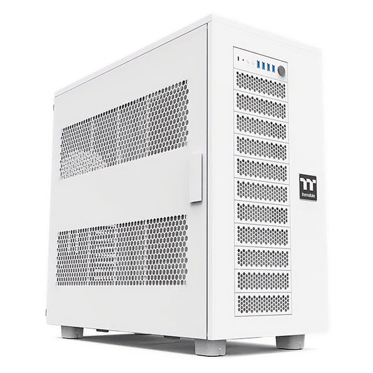 Thermaltake AX700 Super Tower XL-ATX Case - Snow (CA-11B-00F6NN-00)
