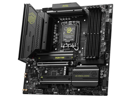 MSI MAG B860M Mortar WiFi LGA 1851 mATX Motherboard