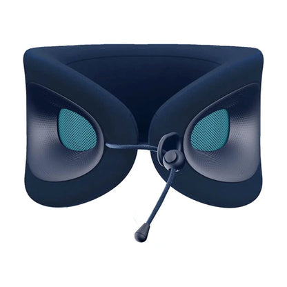 Cabeau Evolution X Memory Foam Travel Neck Pillow Diamond Adjustable Blue