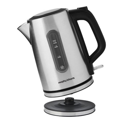 Morphy Richards Equip 1.7L Stainless Steel Electric Jug Kettle with 360d Base
