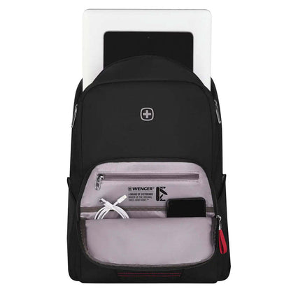 Wenger Motion 15.6" Laptop Backpack - Chic Black