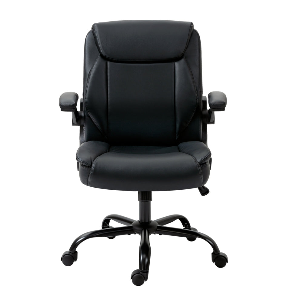 Artiss Executive Office Chair Mid Back (Black)