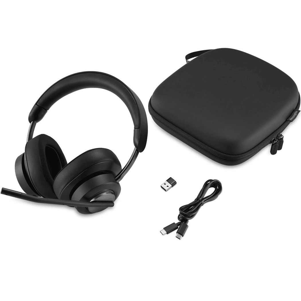 Kensington H3000 Headset Headphones Wireless Bluetooth Over-Ear