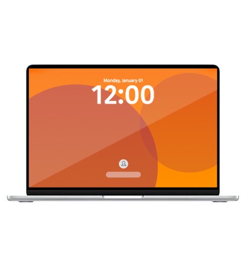 Apple MacBook Air(2022) 13.6inch M2 Chip 256GB - Silver - [*Refurbished: As New condition]