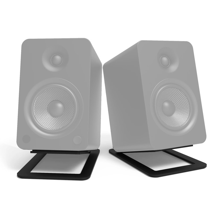 Kanto S6 Angled Desktop Speaker Stands Pair (Black)