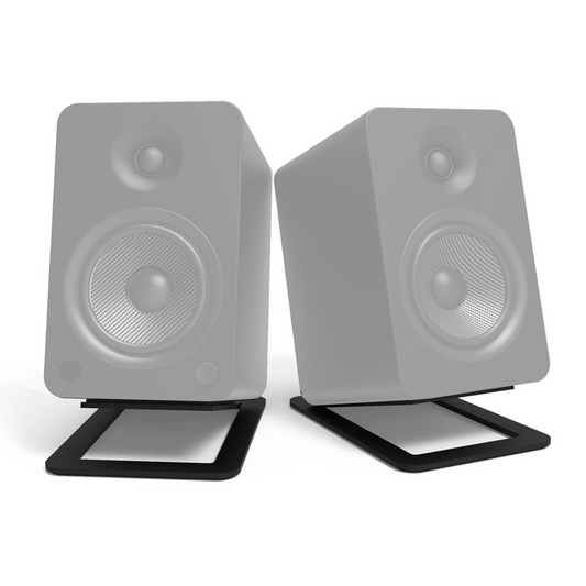 Kanto S6 Angled Desktop Speaker Stands Pair (Black)