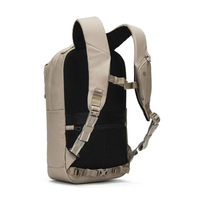 Pacsafe V City Anti-Theft RFID 16" Laptop Secure Backpack 20L Beige