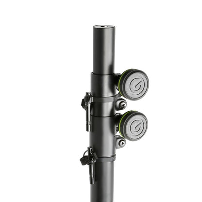 Gravity SP5522B Twin Extension 300cm Tripod Stand For Speaker (Lighting Black)